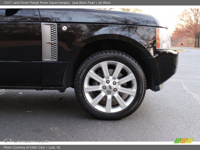 Java Black Pearl / Jet Black 2007 Land Rover Range Rover Supercharged