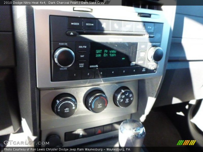 Dark Charcoal Pearl / Dark Slate Gray 2010 Dodge Nitro Heat 4x4
