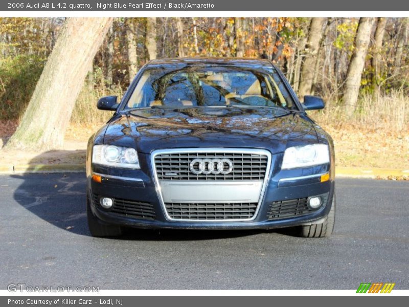 Night Blue Pearl Effect / Black/Amaretto 2006 Audi A8 L 4.2 quattro