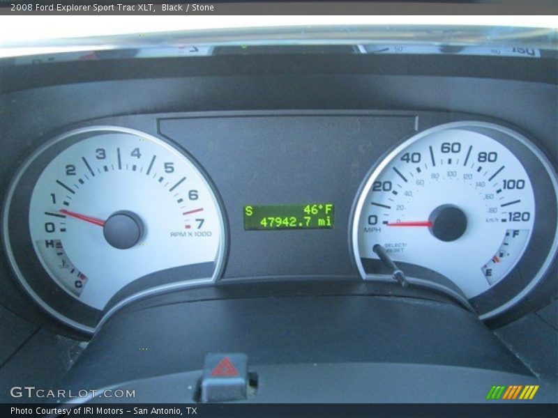 Black / Stone 2008 Ford Explorer Sport Trac XLT