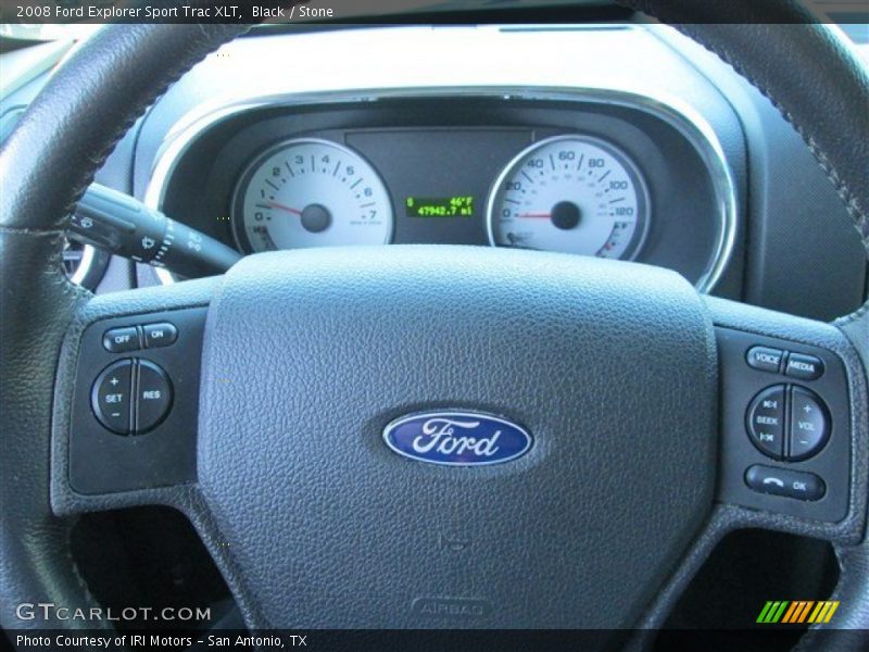 Black / Stone 2008 Ford Explorer Sport Trac XLT
