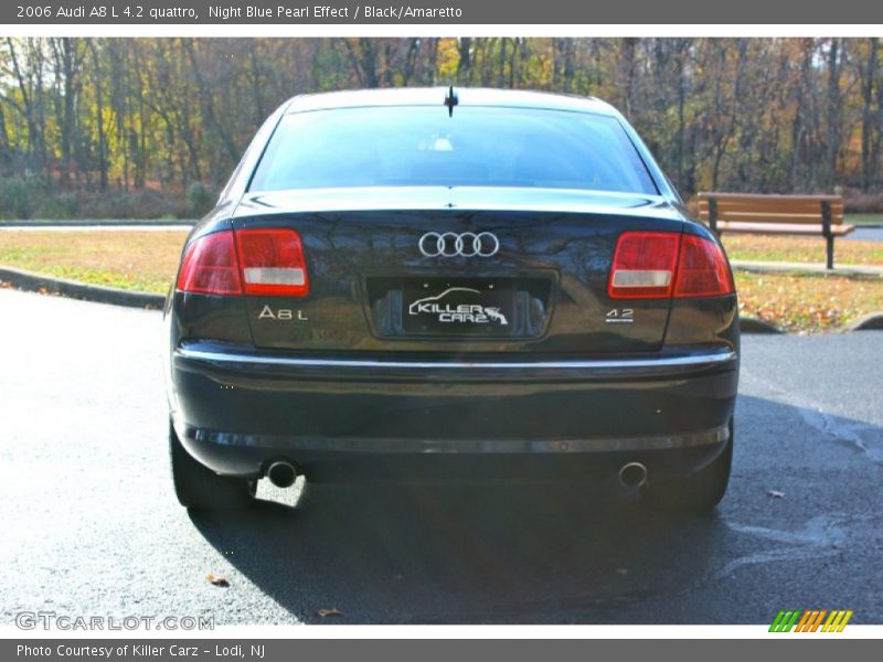 Night Blue Pearl Effect / Black/Amaretto 2006 Audi A8 L 4.2 quattro
