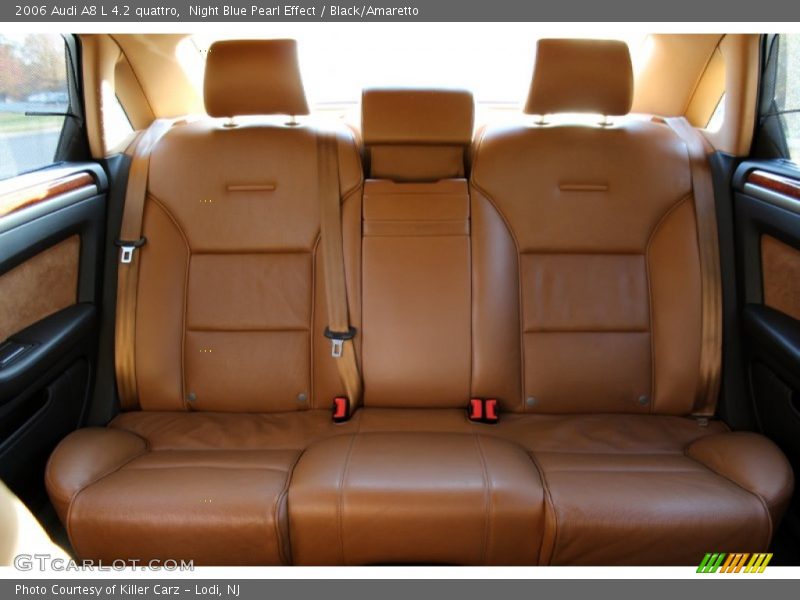 Night Blue Pearl Effect / Black/Amaretto 2006 Audi A8 L 4.2 quattro