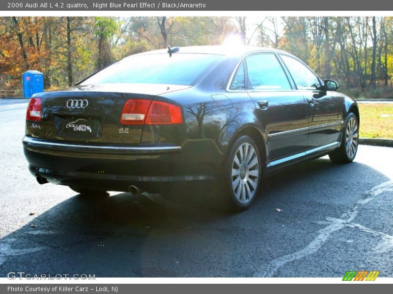 Night Blue Pearl Effect / Black/Amaretto 2006 Audi A8 L 4.2 quattro
