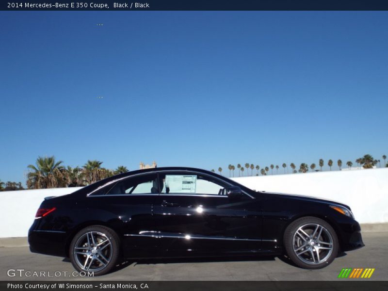 Black / Black 2014 Mercedes-Benz E 350 Coupe