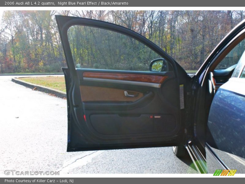 Night Blue Pearl Effect / Black/Amaretto 2006 Audi A8 L 4.2 quattro