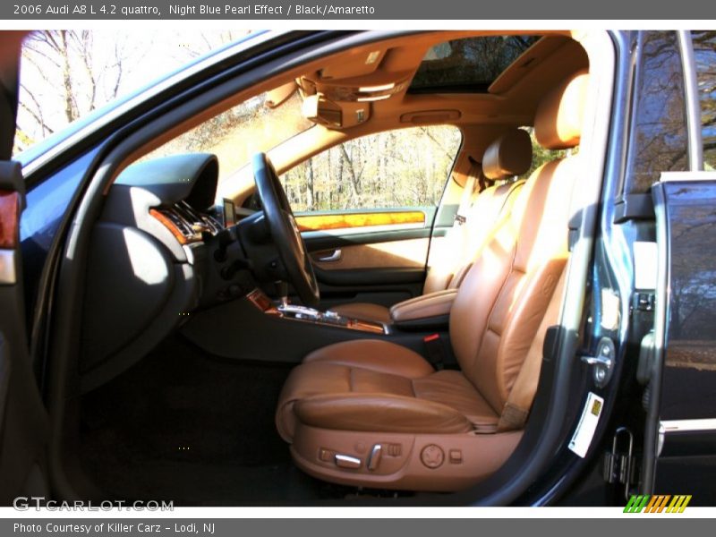 Night Blue Pearl Effect / Black/Amaretto 2006 Audi A8 L 4.2 quattro