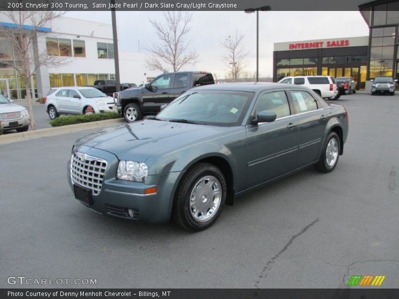 Satin Jade Pearl / Dark Slate Gray/Light Graystone 2005 Chrysler 300 Touring