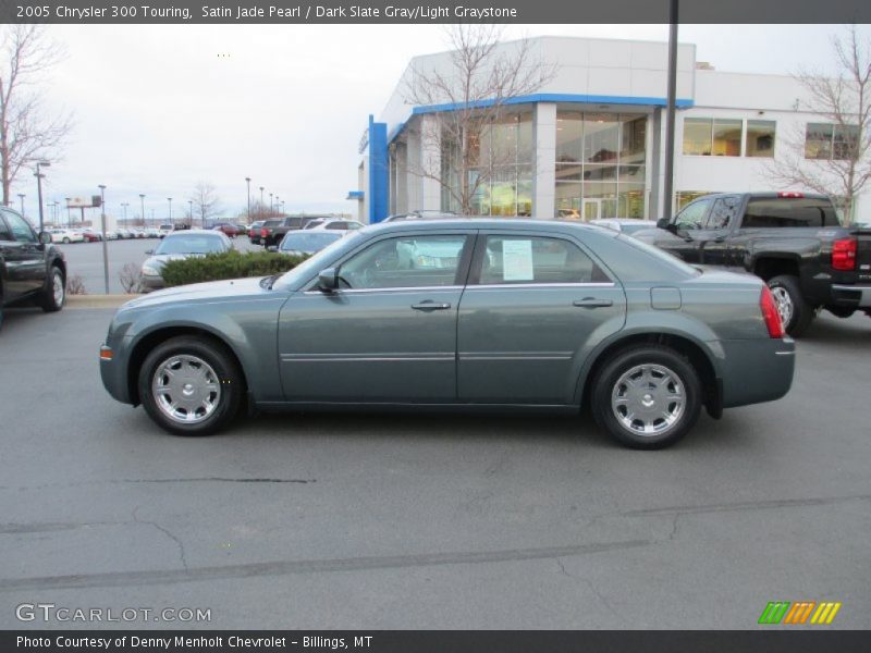 Satin Jade Pearl / Dark Slate Gray/Light Graystone 2005 Chrysler 300 Touring