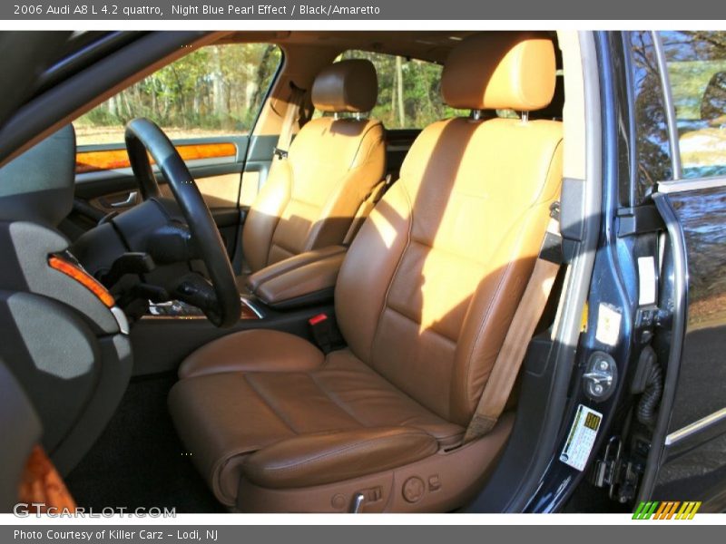 Night Blue Pearl Effect / Black/Amaretto 2006 Audi A8 L 4.2 quattro
