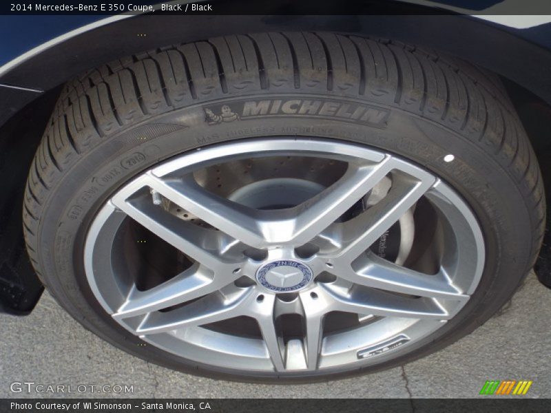 Black / Black 2014 Mercedes-Benz E 350 Coupe