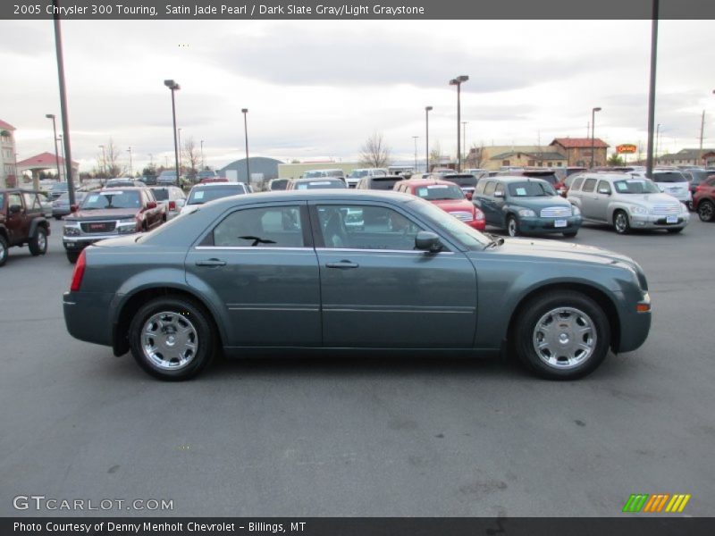 Satin Jade Pearl / Dark Slate Gray/Light Graystone 2005 Chrysler 300 Touring