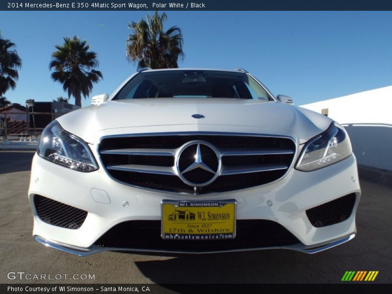 Polar White / Black 2014 Mercedes-Benz E 350 4Matic Sport Wagon