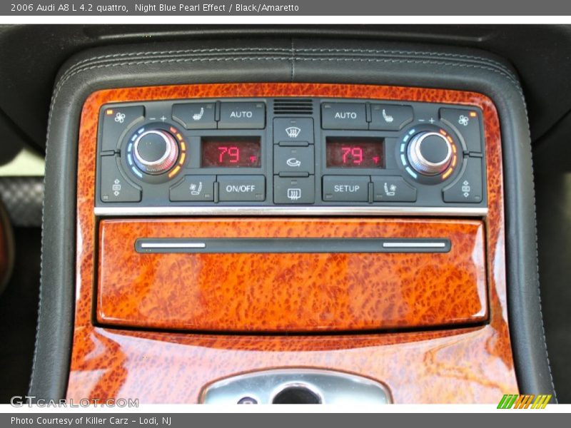 Night Blue Pearl Effect / Black/Amaretto 2006 Audi A8 L 4.2 quattro