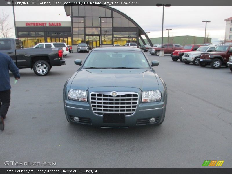 Satin Jade Pearl / Dark Slate Gray/Light Graystone 2005 Chrysler 300 Touring