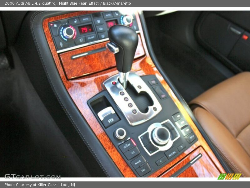 Night Blue Pearl Effect / Black/Amaretto 2006 Audi A8 L 4.2 quattro