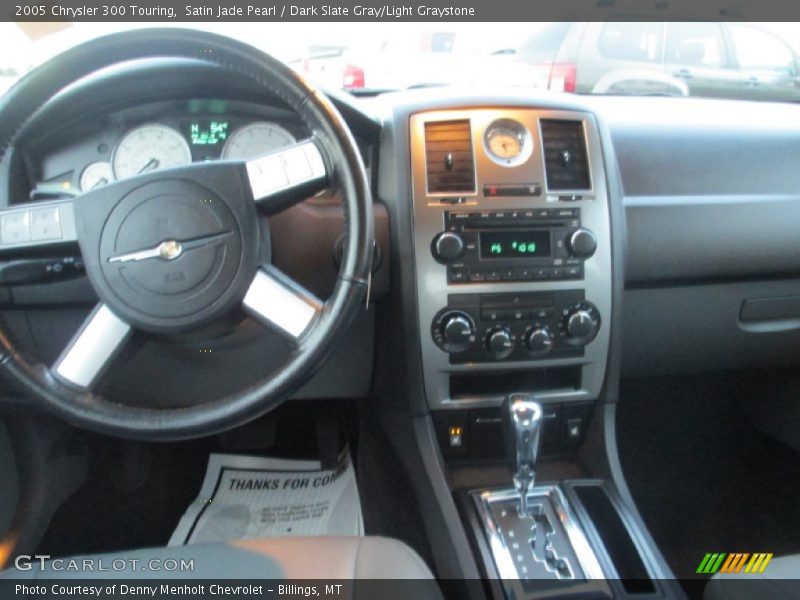 Satin Jade Pearl / Dark Slate Gray/Light Graystone 2005 Chrysler 300 Touring
