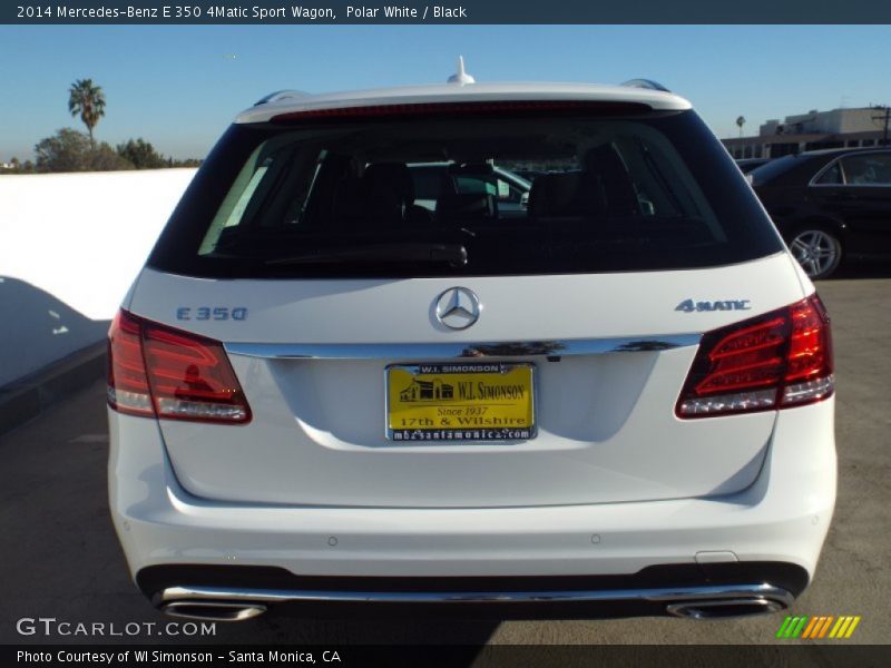 Polar White / Black 2014 Mercedes-Benz E 350 4Matic Sport Wagon