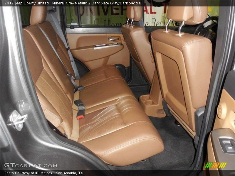 Mineral Gray Metallic / Dark Slate Gray/Dark Saddle 2012 Jeep Liberty Limited