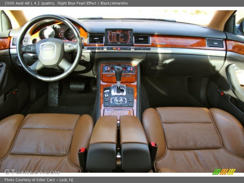 Night Blue Pearl Effect / Black/Amaretto 2006 Audi A8 L 4.2 quattro