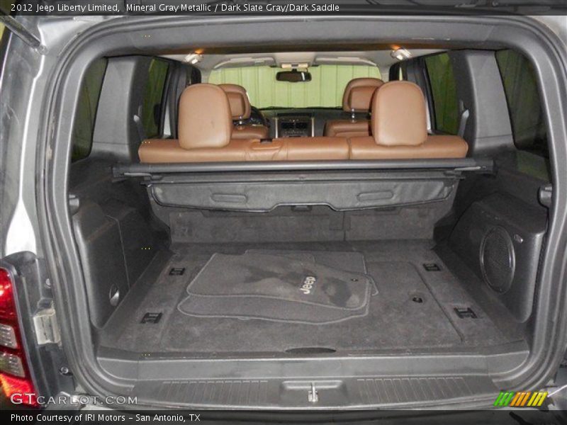 Mineral Gray Metallic / Dark Slate Gray/Dark Saddle 2012 Jeep Liberty Limited