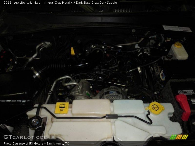 Mineral Gray Metallic / Dark Slate Gray/Dark Saddle 2012 Jeep Liberty Limited