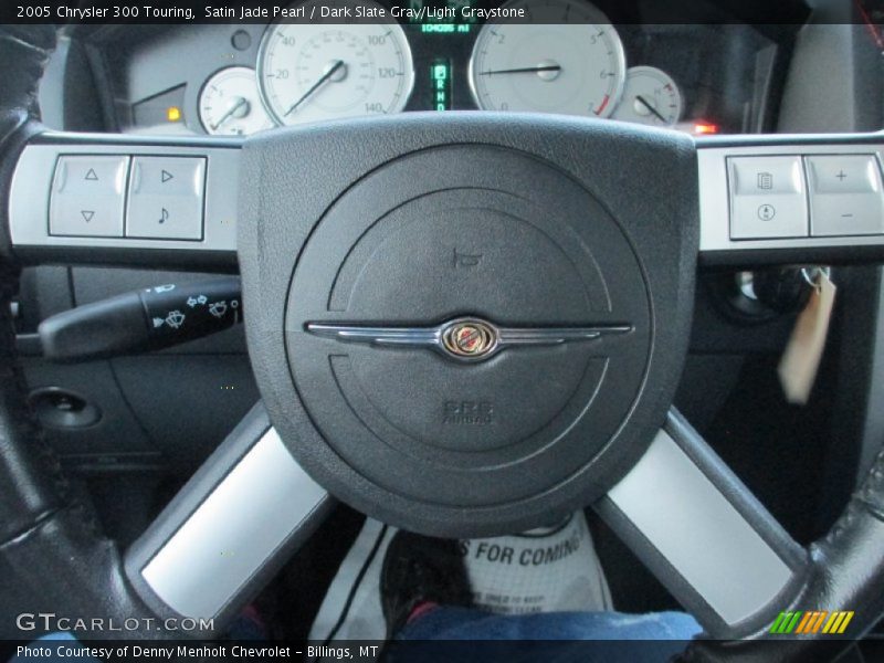Satin Jade Pearl / Dark Slate Gray/Light Graystone 2005 Chrysler 300 Touring