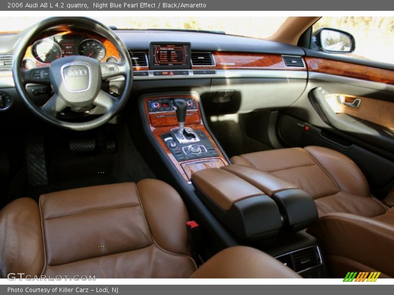 Night Blue Pearl Effect / Black/Amaretto 2006 Audi A8 L 4.2 quattro