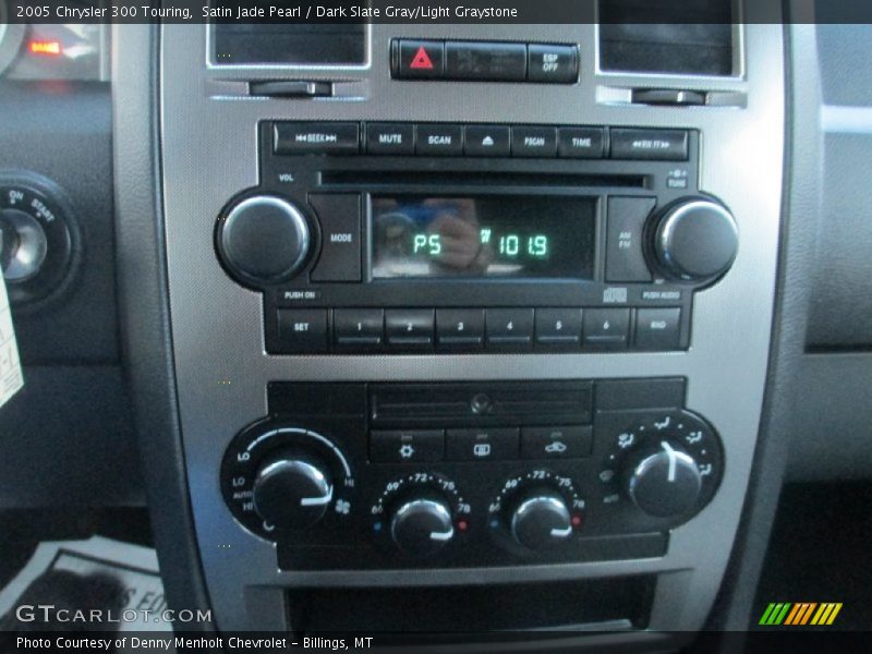 Satin Jade Pearl / Dark Slate Gray/Light Graystone 2005 Chrysler 300 Touring