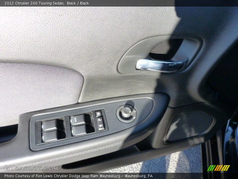 Black / Black 2012 Chrysler 200 Touring Sedan
