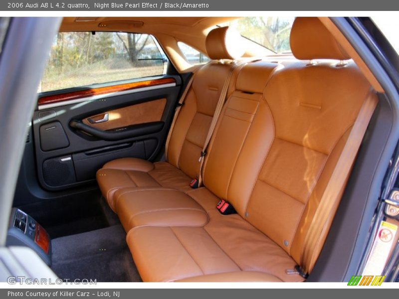 Night Blue Pearl Effect / Black/Amaretto 2006 Audi A8 L 4.2 quattro