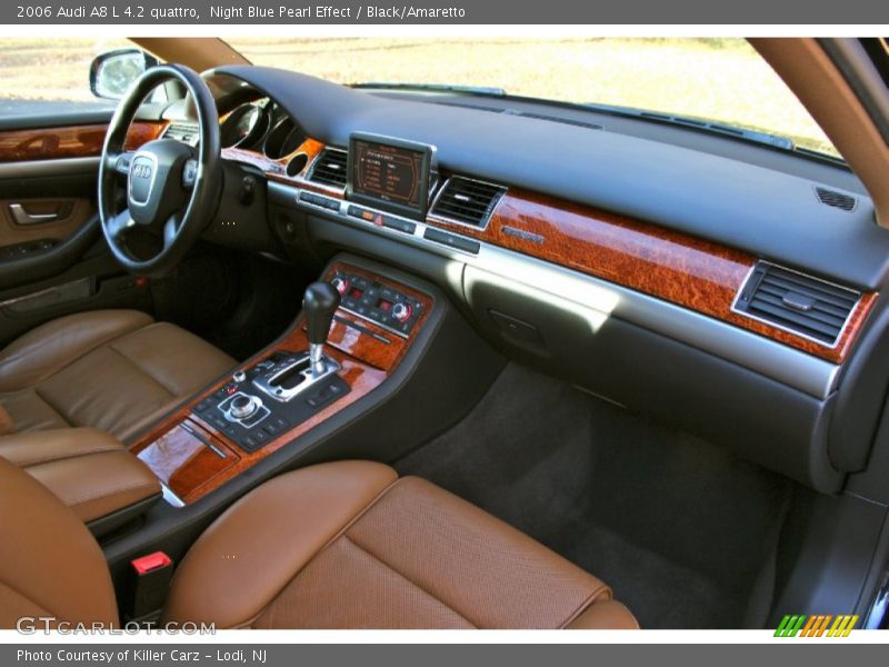 Night Blue Pearl Effect / Black/Amaretto 2006 Audi A8 L 4.2 quattro