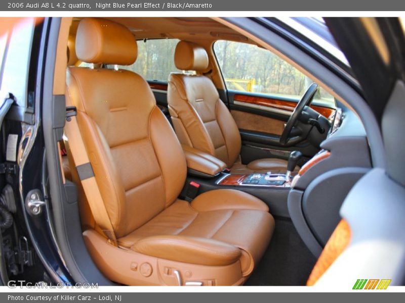 Night Blue Pearl Effect / Black/Amaretto 2006 Audi A8 L 4.2 quattro