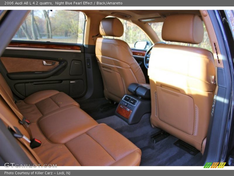 Night Blue Pearl Effect / Black/Amaretto 2006 Audi A8 L 4.2 quattro