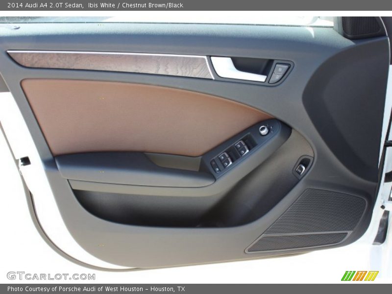 Ibis White / Chestnut Brown/Black 2014 Audi A4 2.0T Sedan