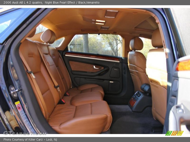 Night Blue Pearl Effect / Black/Amaretto 2006 Audi A8 L 4.2 quattro