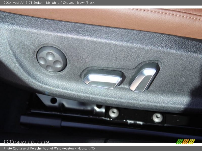Ibis White / Chestnut Brown/Black 2014 Audi A4 2.0T Sedan