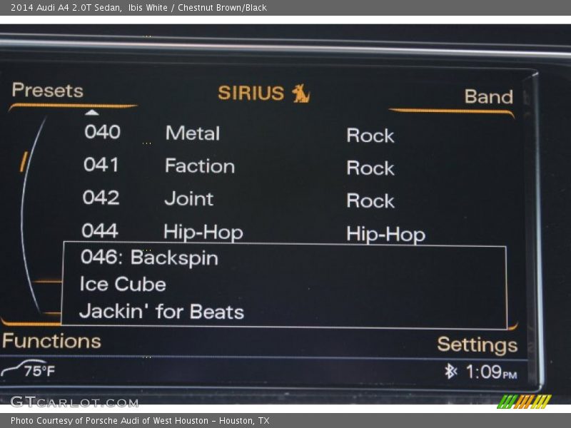 Ibis White / Chestnut Brown/Black 2014 Audi A4 2.0T Sedan