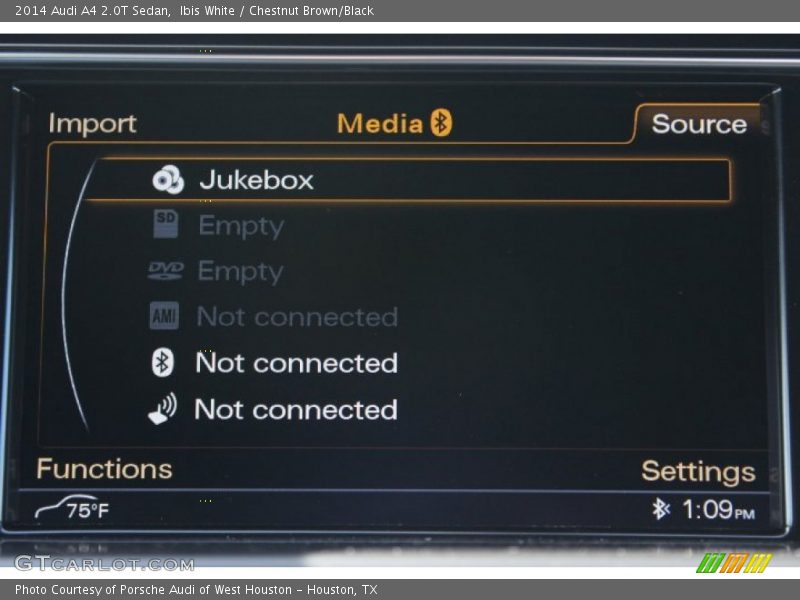Ibis White / Chestnut Brown/Black 2014 Audi A4 2.0T Sedan