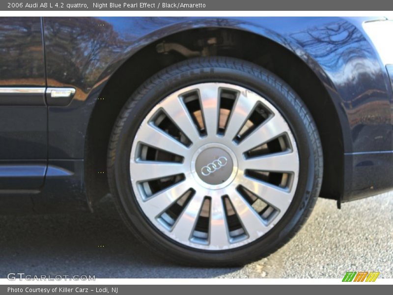 Night Blue Pearl Effect / Black/Amaretto 2006 Audi A8 L 4.2 quattro