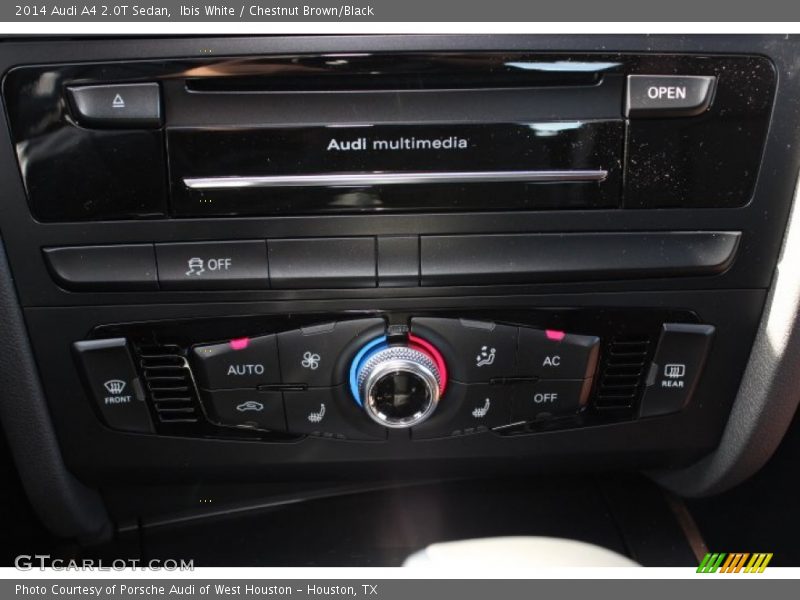 Ibis White / Chestnut Brown/Black 2014 Audi A4 2.0T Sedan