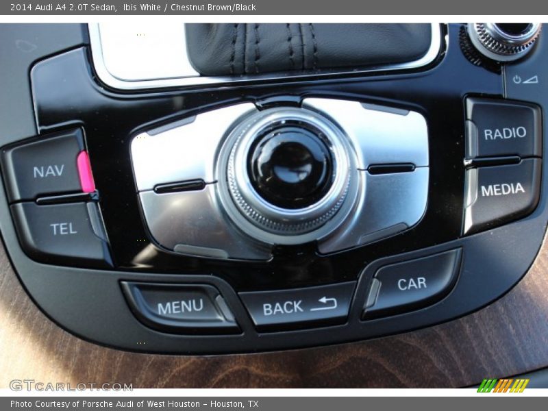 Ibis White / Chestnut Brown/Black 2014 Audi A4 2.0T Sedan