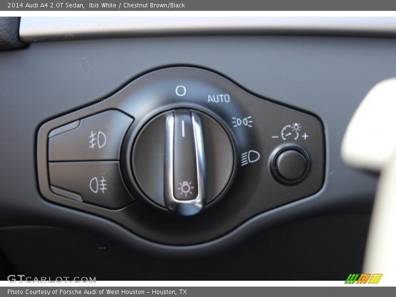 Ibis White / Chestnut Brown/Black 2014 Audi A4 2.0T Sedan