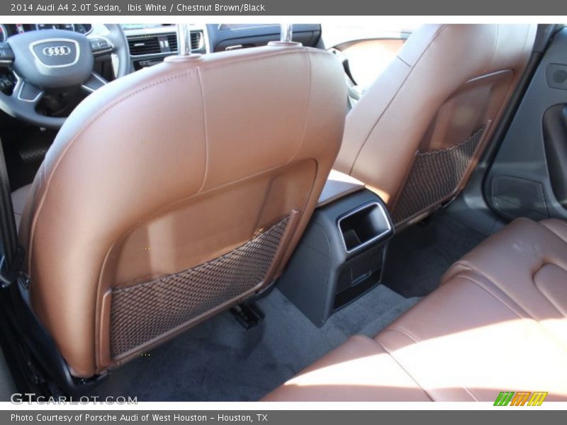 Ibis White / Chestnut Brown/Black 2014 Audi A4 2.0T Sedan
