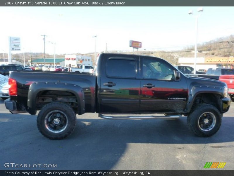 Black / Ebony Black 2007 Chevrolet Silverado 1500 LT Crew Cab 4x4