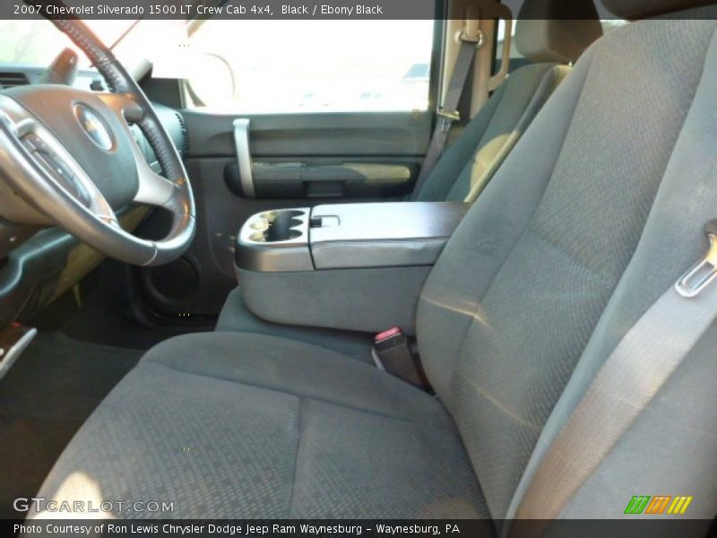 Black / Ebony Black 2007 Chevrolet Silverado 1500 LT Crew Cab 4x4