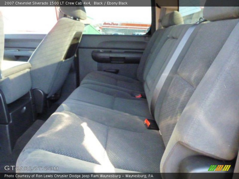 Black / Ebony Black 2007 Chevrolet Silverado 1500 LT Crew Cab 4x4