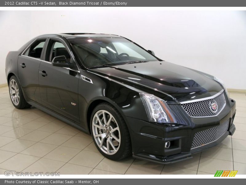 Front 3/4 View of 2012 CTS -V Sedan