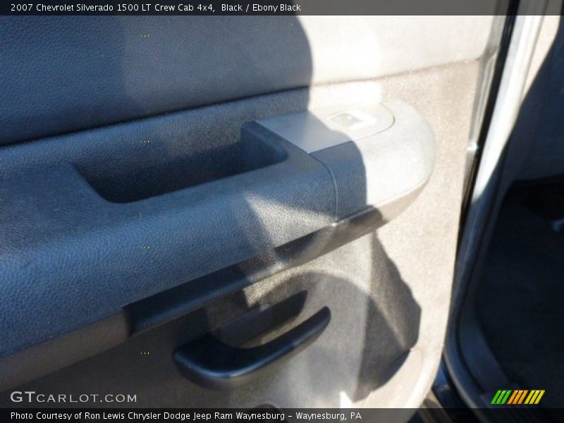 Black / Ebony Black 2007 Chevrolet Silverado 1500 LT Crew Cab 4x4