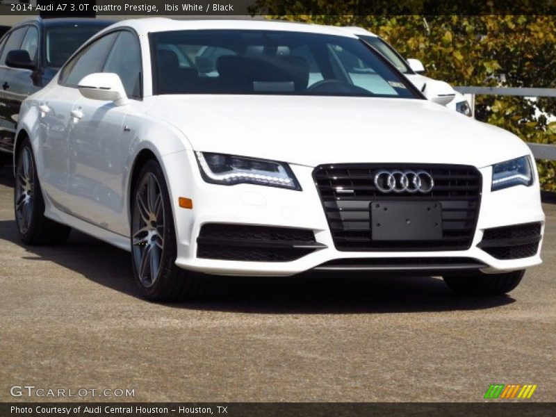 Ibis White / Black 2014 Audi A7 3.0T quattro Prestige